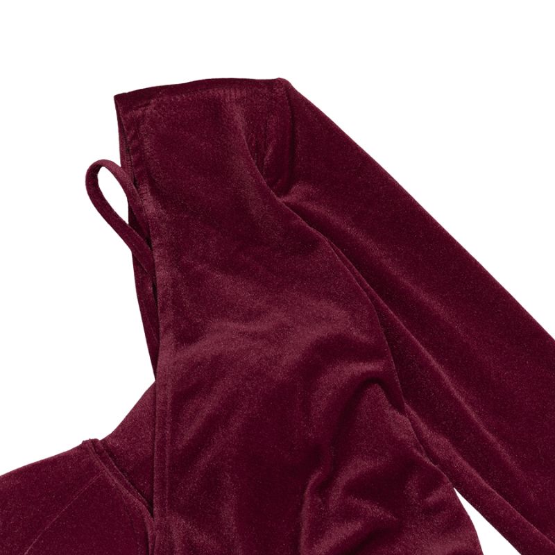 Elegantes Bandage-Maxikleid mit Diamanten – Bodenlang & Quadratkragen