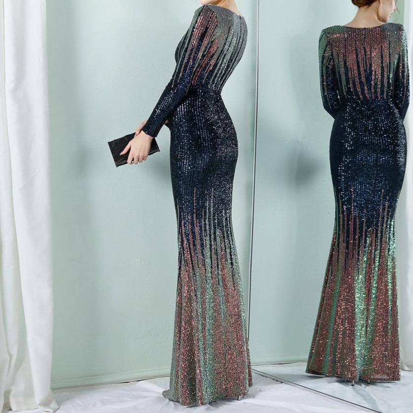 Elegantes Bandage-Maxikleid mit Diamanten – Bodenlang & Quadratkragen