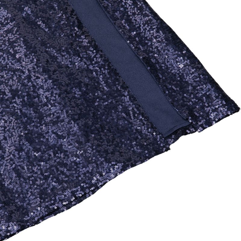 Elegantes Bandage-Maxikleid mit Diamanten – Bodenlang & Quadratkragen