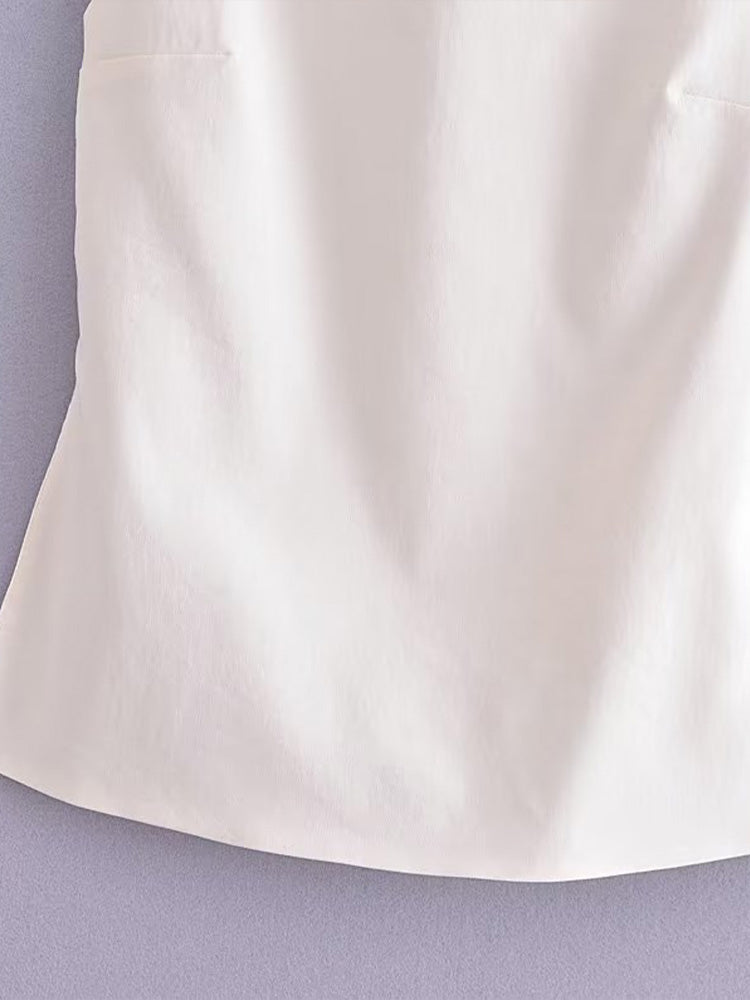 Elegantes Bandage-Maxikleid mit Diamanten – Bodenlang & Quadratkragen