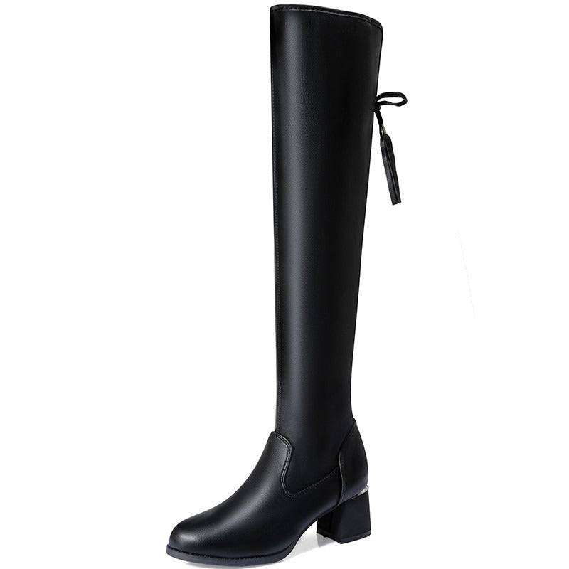 Produktbild von Elegantes Bandage-Maxikleid mit Diamanten – Bodenlang & Quadratkragen in black, erhältlich bei Hot Fashionista