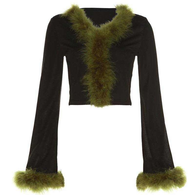 Elegantes Bandage-Maxikleid mit Diamanten – Bodenlang & Quadratkragen