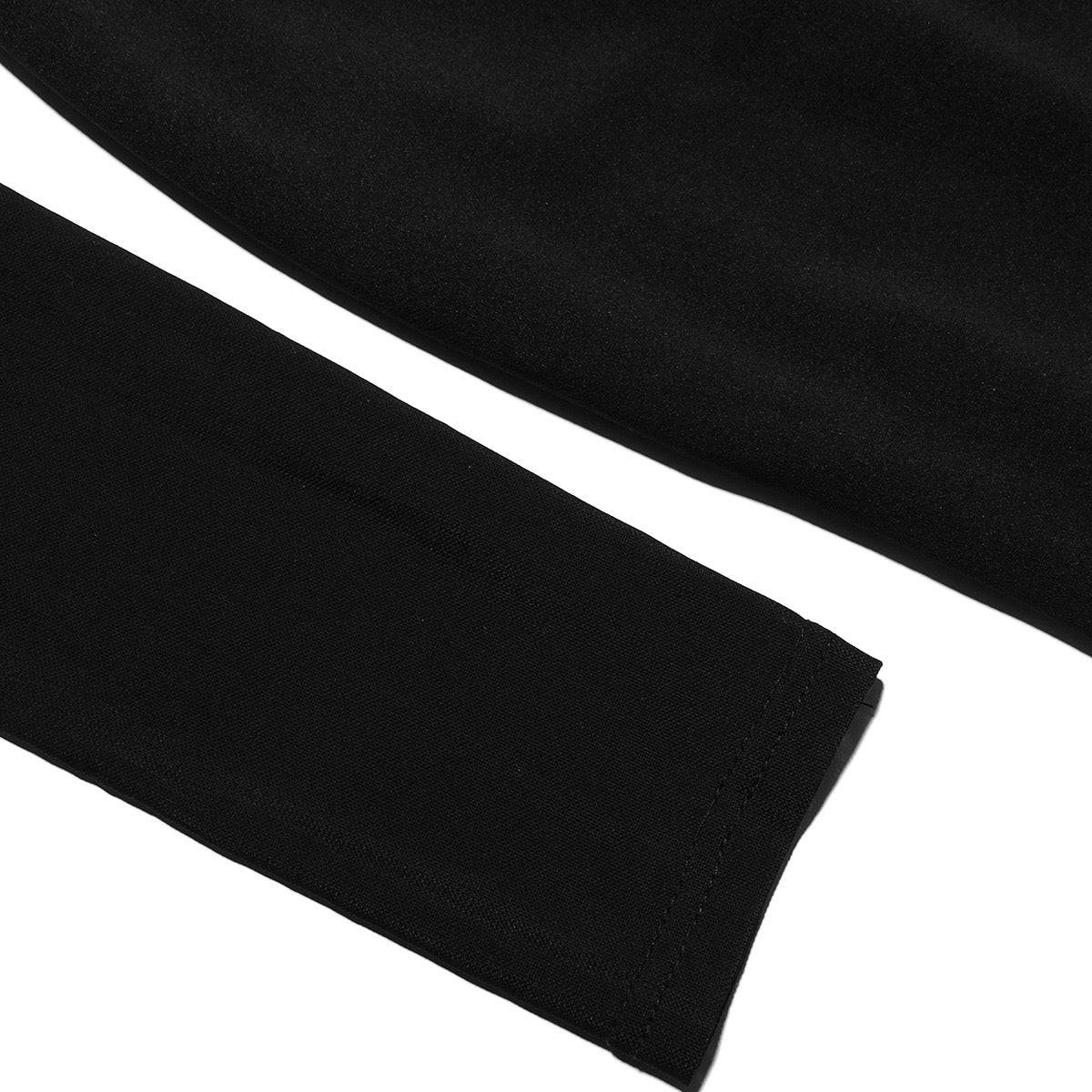 Elegantes Bandage-Maxikleid mit Diamanten – Bodenlang & Quadratkragen