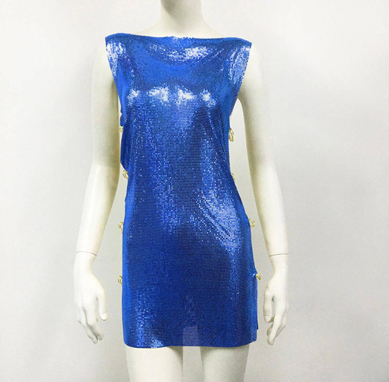 Elegantes Bandage-Maxikleid mit Diamanten – Bodenlang & Quadratkragen