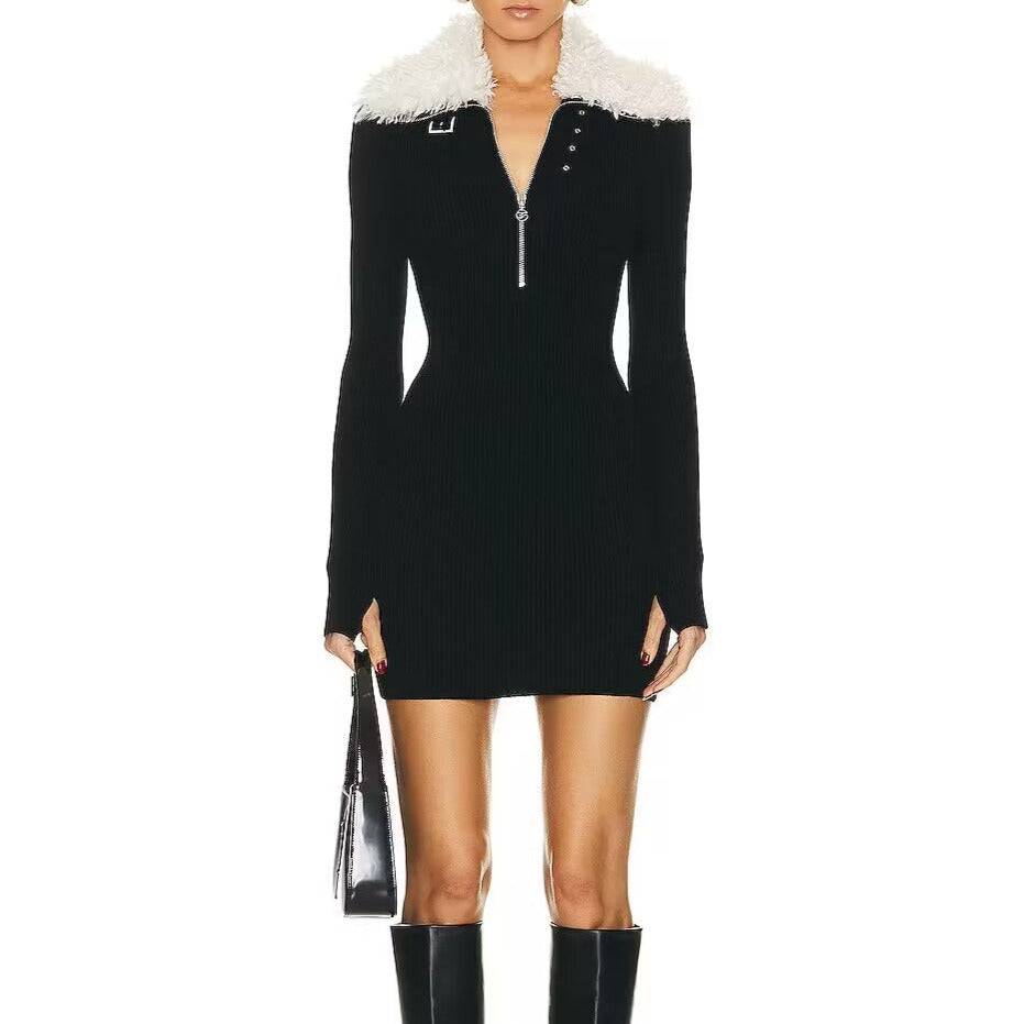 Produktbild von Elegantes Bandage-Maxikleid mit Diamanten – Bodenlang & Quadratkragen in S, erhältlich bei Hot Fashionista
