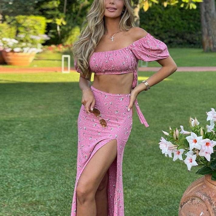 Elegantes Bandage-Maxikleid mit Diamanten – Bodenlang & Quadratkragen