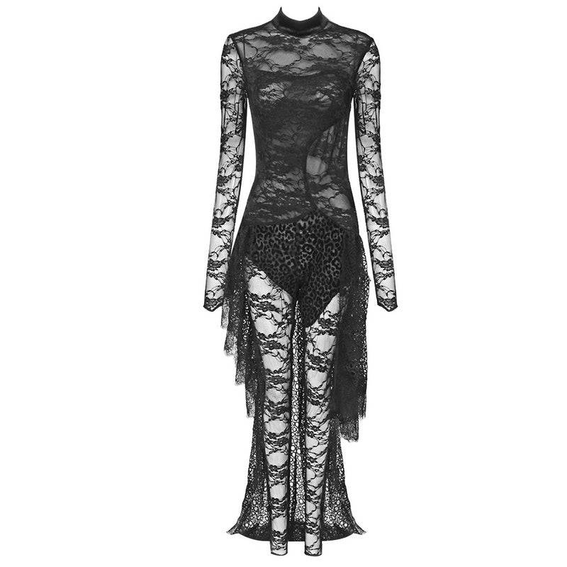 Produktbild von Elegantes Bandage-Maxikleid mit Diamanten – Bodenlang & Quadratkragen in S, erhältlich bei Hot Fashionista