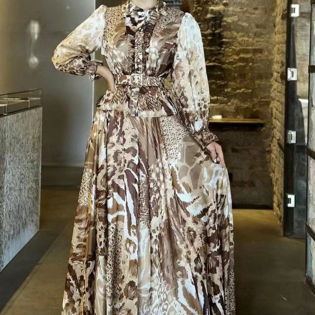 Elegantes Bandage-Maxikleid mit Diamanten – Bodenlang & Quadratkragen