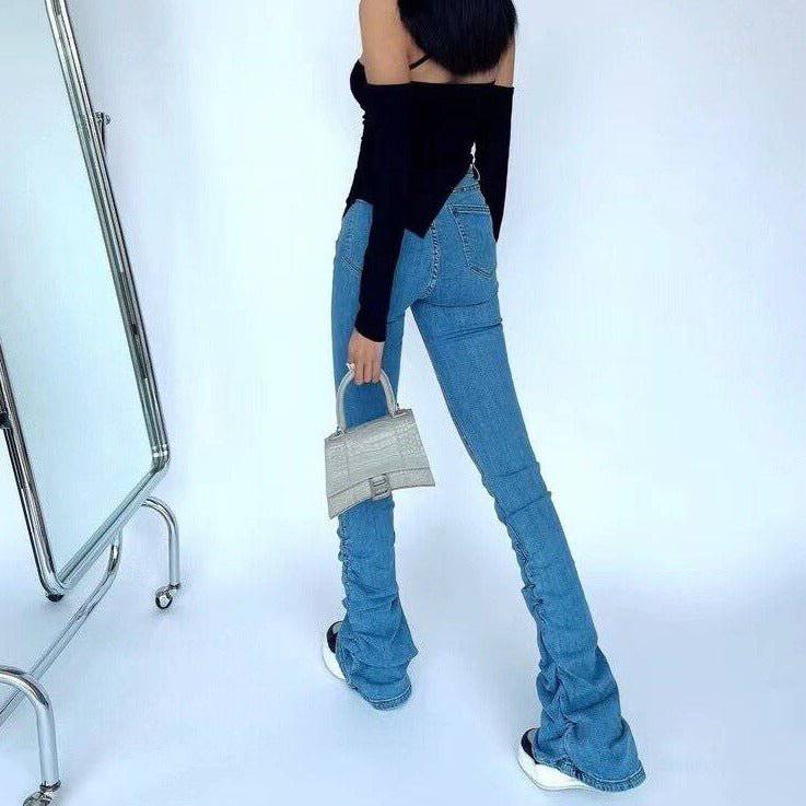Elegantes Bandage-Maxikleid mit Diamanten – Bodenlang & Quadratkragen