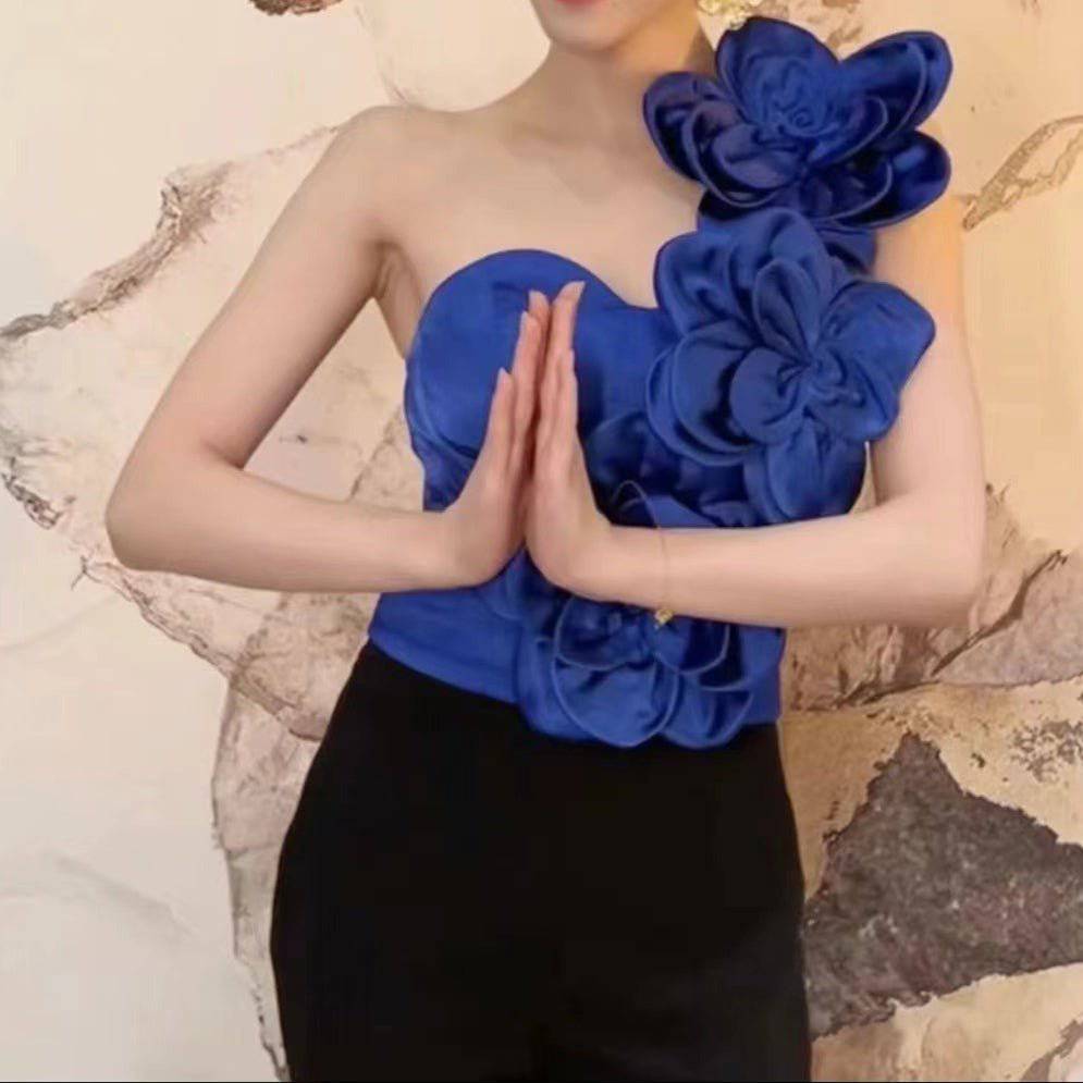 Elegantes Bandage-Maxikleid mit Diamanten – Bodenlang & Quadratkragen