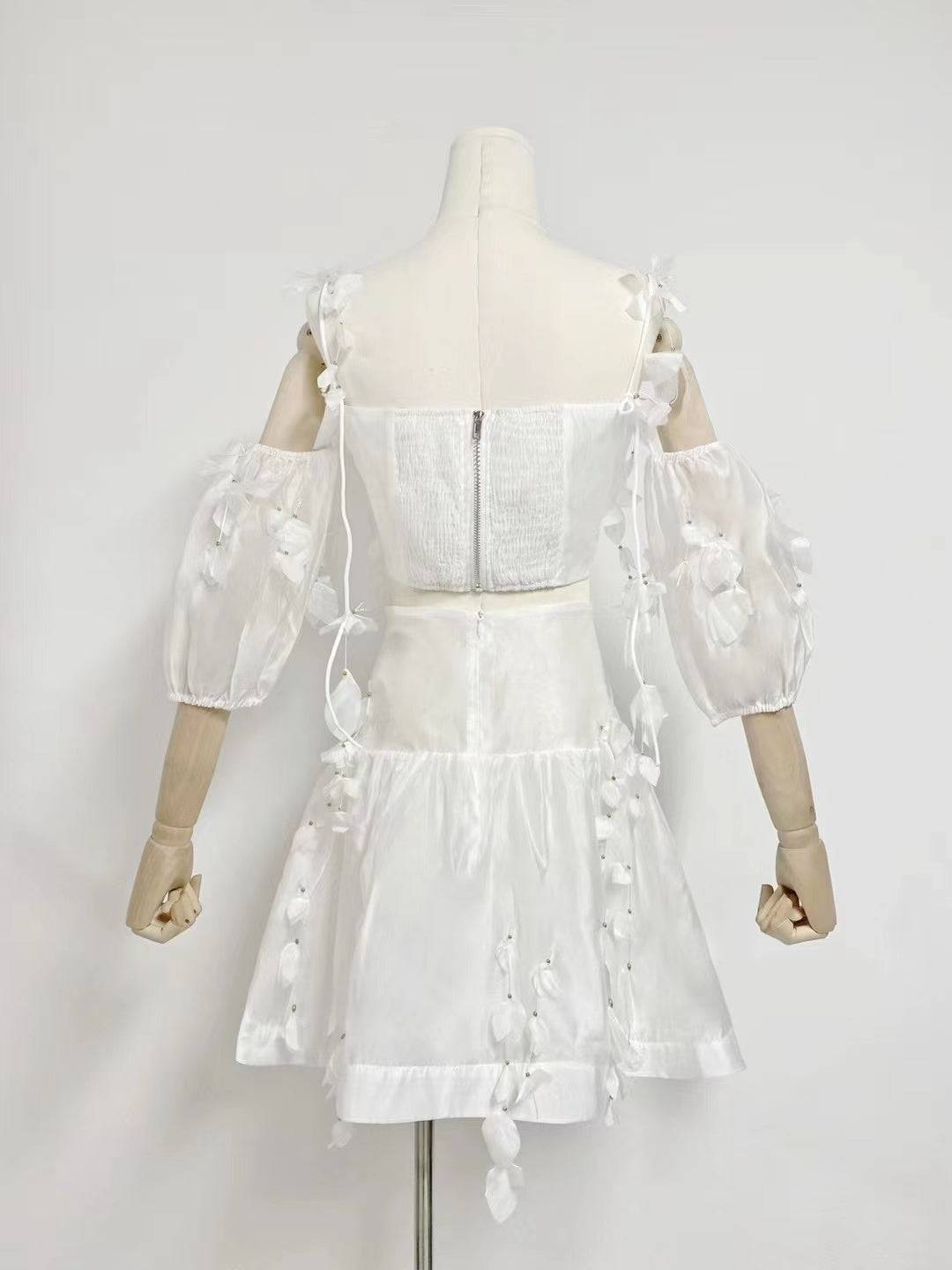 Elegantes Bandage-Maxikleid mit Diamanten – Bodenlang & Quadratkragen