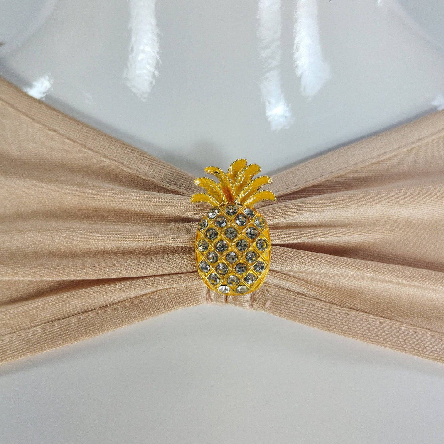 Elegantes Bandage-Maxikleid mit Diamanten – Bodenlang & Quadratkragen