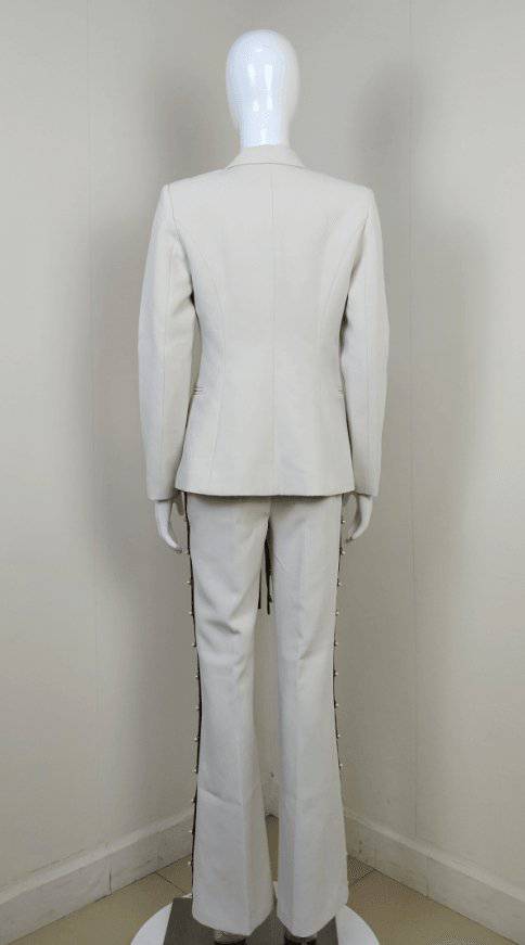Elegantes Bandage-Maxikleid mit Diamanten – Bodenlang & Quadratkragen