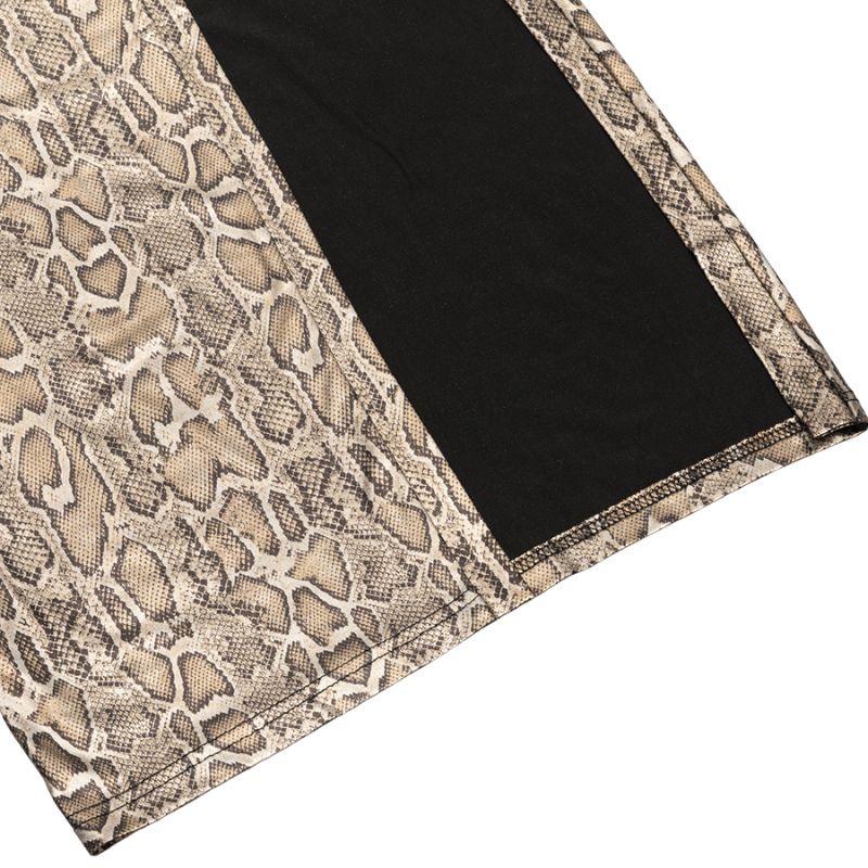 Elegantes Bandage-Maxikleid mit Diamanten – Bodenlang & Quadratkragen