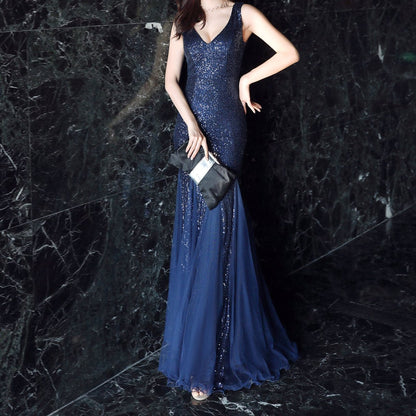 Elegantes Bandage-Maxikleid mit Diamanten – Bodenlang & Quadratkragen