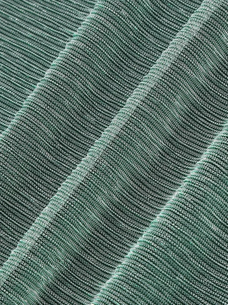 Elegantes Bandage-Maxikleid mit Diamanten – Bodenlang & Quadratkragen