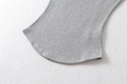 Elegantes Bandage-Maxikleid mit Diamanten – Bodenlang & Quadratkragen