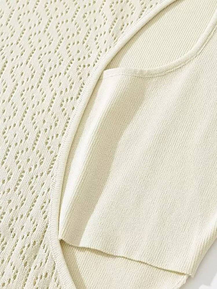 Elegantes Bandage-Maxikleid mit Diamanten – Bodenlang & Quadratkragen