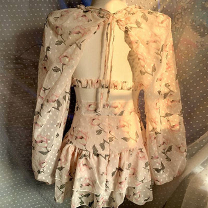 Elegantes Bandage-Maxikleid mit Diamanten – Bodenlang & Quadratkragen