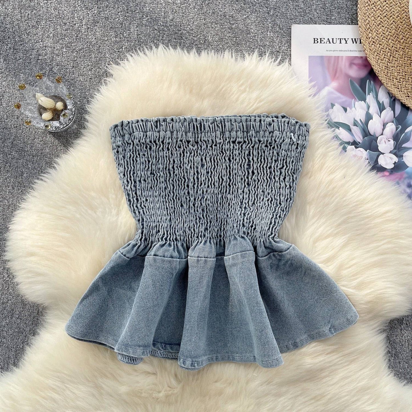 Elegantes Bandage-Maxikleid mit Diamanten – Bodenlang & Quadratkragen