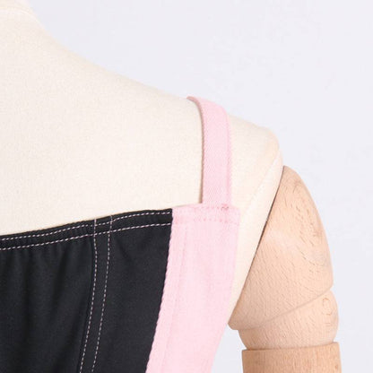 Elegantes Bandage-Maxikleid mit Diamanten – Bodenlang & Quadratkragen