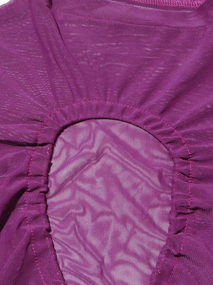 Elegantes Bandage-Maxikleid mit Diamanten – Bodenlang & Quadratkragen
