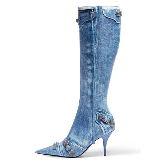 Produktbild von Elegantes Bandage-Maxikleid mit Diamanten – Bodenlang & Quadratkragen in silver, erhältlich bei Hot Fashionista