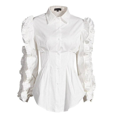 Produktbild von Elegantes Bandage-Maxikleid mit Diamanten – Bodenlang & Quadratkragen in White, erhältlich bei Hot Fashionista