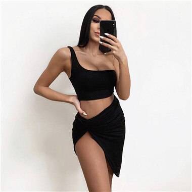 Elegantes Bandage-Maxikleid mit Diamanten – Bodenlang & Quadratkragen