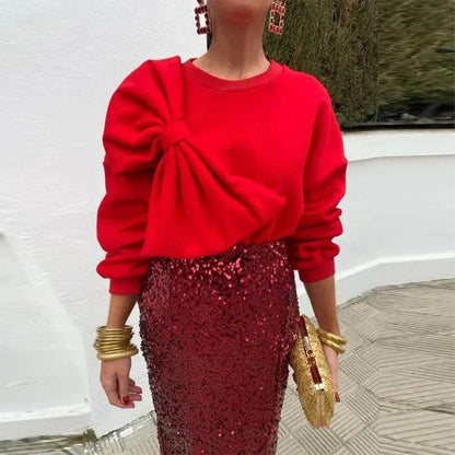 Elegantes Bandage-Maxikleid mit Diamanten – Bodenlang & Quadratkragen