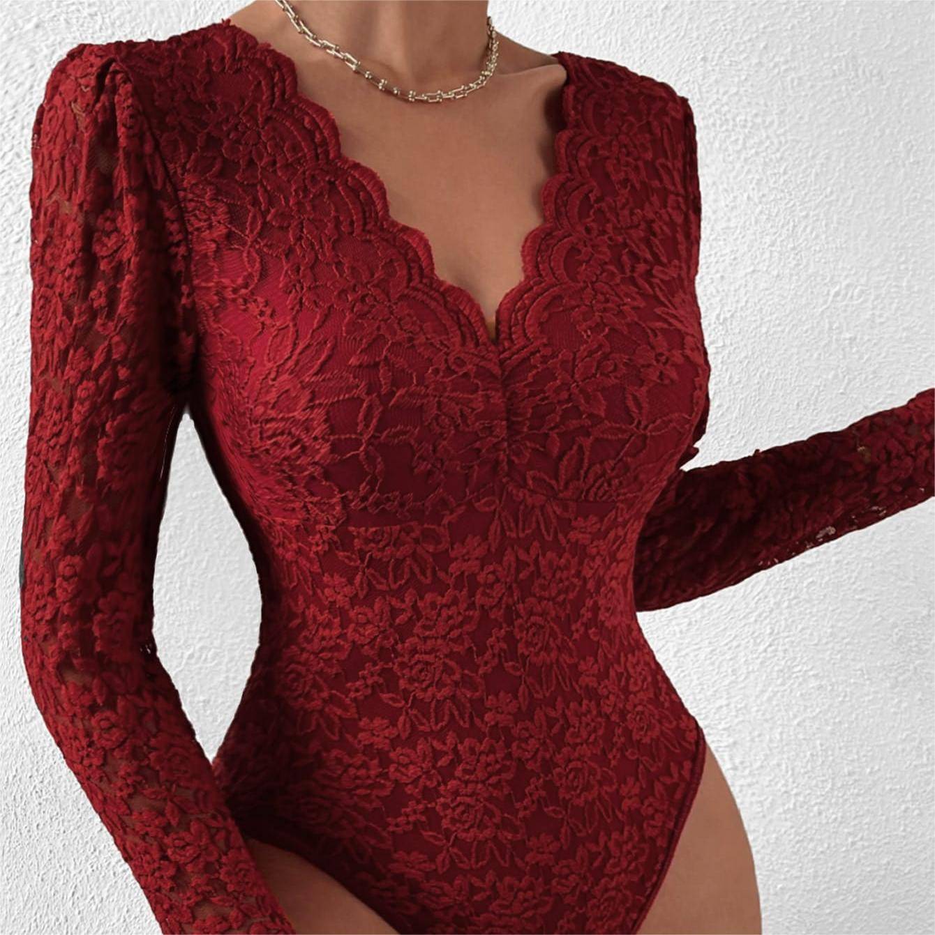 Elegantes Bandage-Maxikleid mit Diamanten – Bodenlang & Quadratkragen