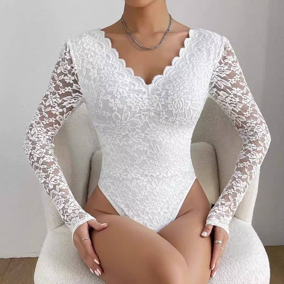 Elegantes Bandage-Maxikleid mit Diamanten – Bodenlang & Quadratkragen