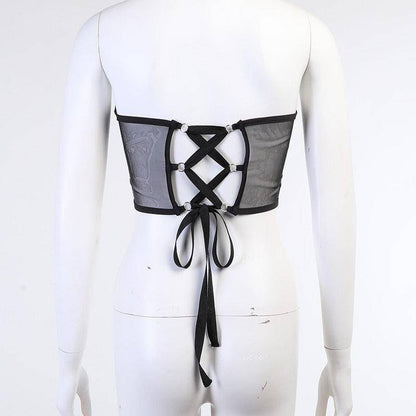 Elegantes Bandage-Maxikleid mit Diamanten – Bodenlang & Quadratkragen