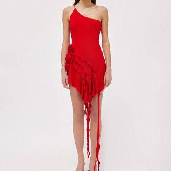 Elegantes Bandage-Maxikleid mit Diamanten – Bodenlang & Quadratkragen