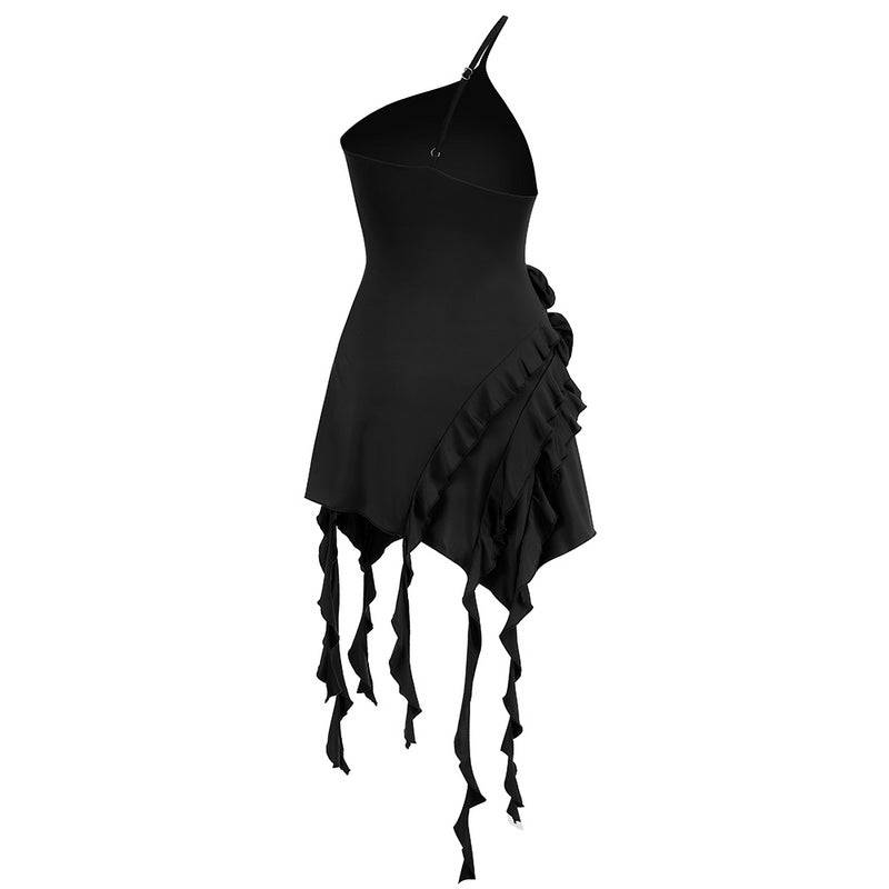Elegantes Bandage-Maxikleid mit Diamanten – Bodenlang & Quadratkragen