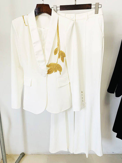 Elegantes Bandage-Maxikleid mit Diamanten – Bodenlang & Quadratkragen