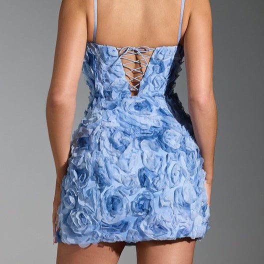 Elegantes Bandage-Maxikleid mit Diamanten – Bodenlang & Quadratkragen