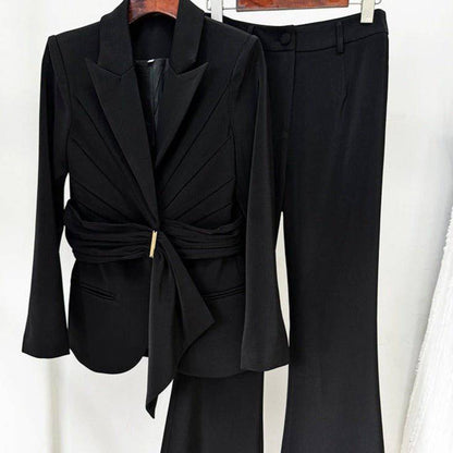 Elegantes Bandage-Maxikleid mit Diamanten – Bodenlang & Quadratkragen