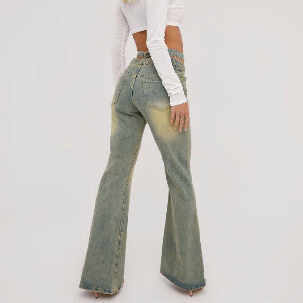 Elegantes Bandage-Maxikleid mit Diamanten – Bodenlang & Quadratkragen