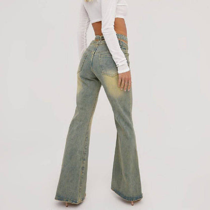 Elegantes Bandage-Maxikleid mit Diamanten – Bodenlang & Quadratkragen