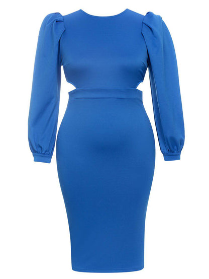 Produktbild von Elegantes Bandage-Maxikleid mit Diamanten – Bodenlang & Quadratkragen in s, erhältlich bei Hot Fashionista