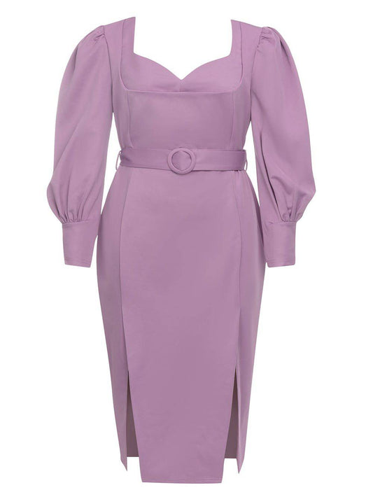 Produktbild von Elegantes Bandage-Maxikleid mit Diamanten – Bodenlang & Quadratkragen in s, erhältlich bei Hot Fashionista