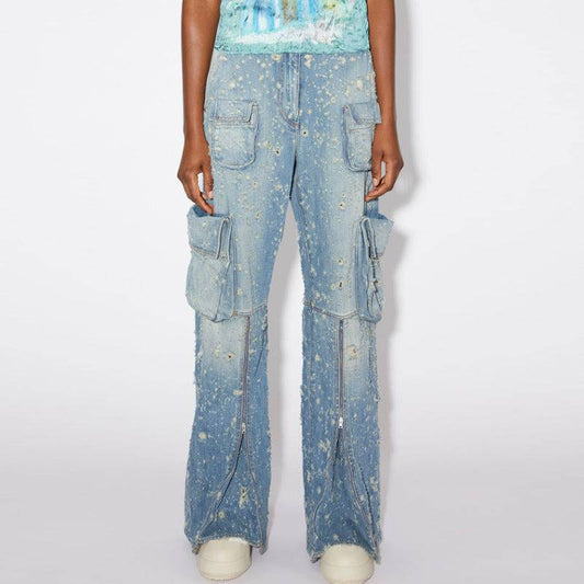 Produktbild von Elegantes Bandage-Maxikleid mit Diamanten – Bodenlang & Quadratkragen in S, erhältlich bei Hot Fashionista