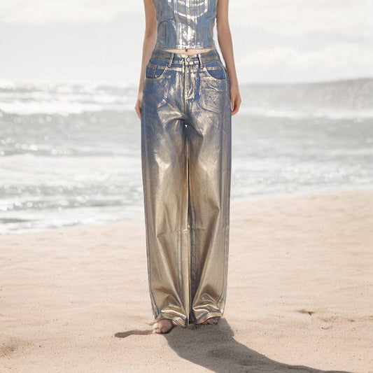 Produktbild von Elegantes Bandage-Maxikleid mit Diamanten – Bodenlang & Quadratkragen in S, erhältlich bei Hot Fashionista