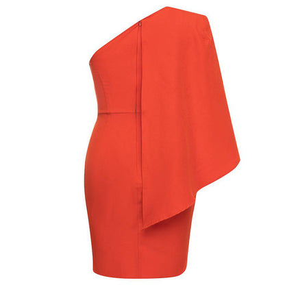 Elegantes Bandage-Maxikleid mit Diamanten – Bodenlang & Quadratkragen