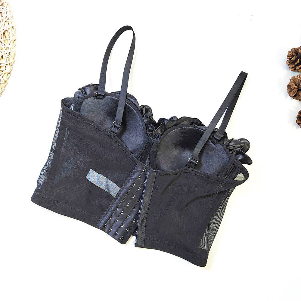 Elegantes Bandage-Maxikleid mit Diamanten – Bodenlang & Quadratkragen