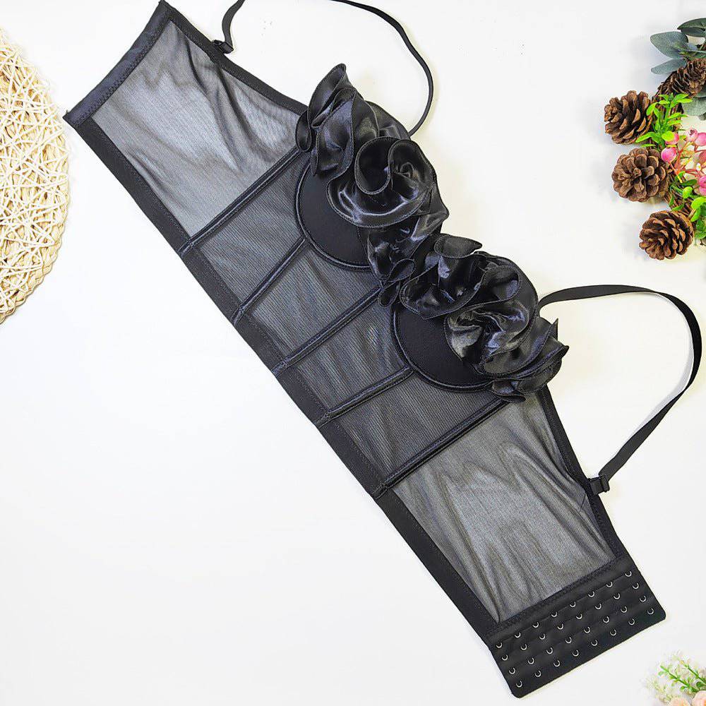 Elegantes Bandage-Maxikleid mit Diamanten – Bodenlang & Quadratkragen