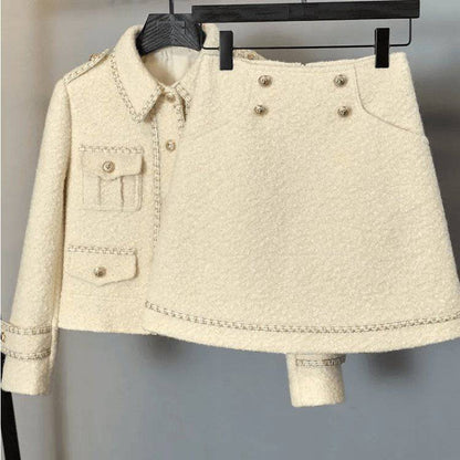 Elegantes Bandage-Maxikleid mit Diamanten – Bodenlang & Quadratkragen