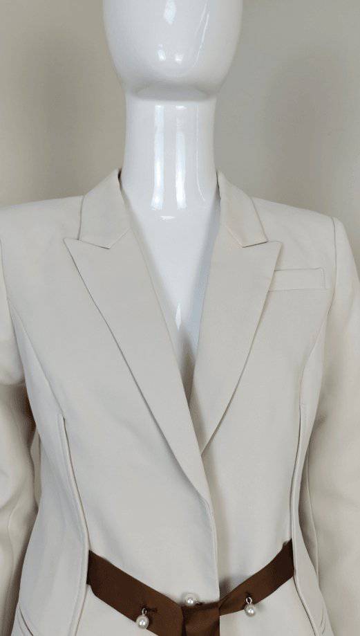 Elegantes Bandage-Maxikleid mit Diamanten – Bodenlang & Quadratkragen