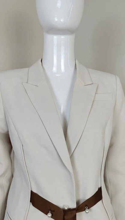 Elegantes Bandage-Maxikleid mit Diamanten – Bodenlang & Quadratkragen